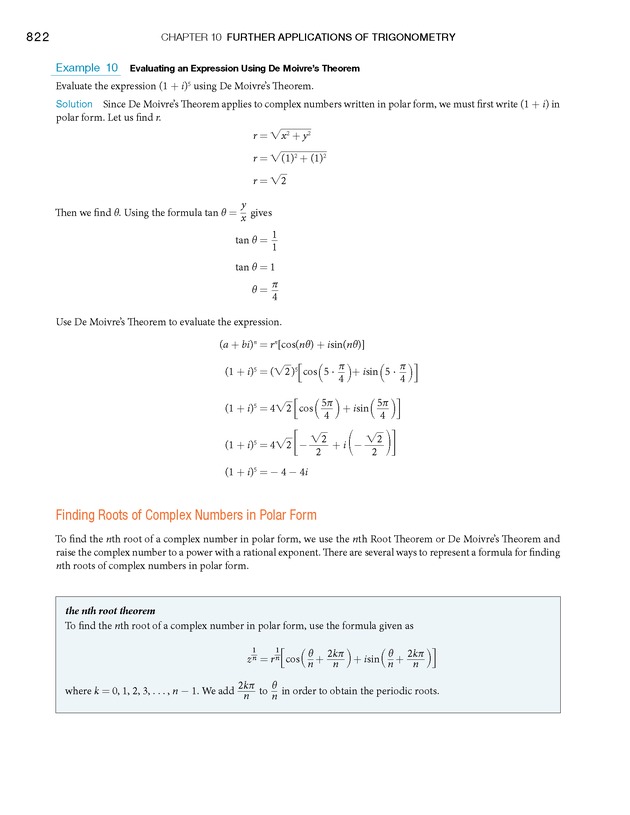Algebra and Trigonometry - Front Matter 840